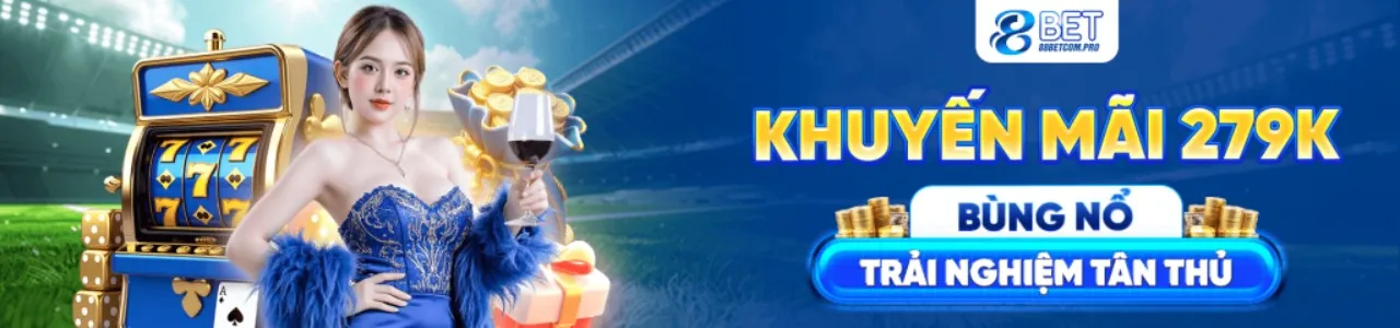 Banner quảng cáo khuyến mãi mới nhất của Lucky 8 Nhà Cái 2026