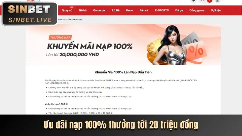 Thưởng Nạp Lại Hàng Ngày lucky 8 nhà cái